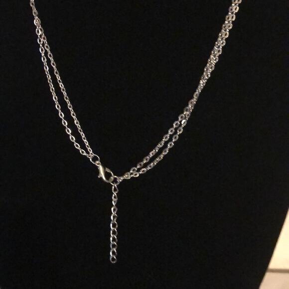 Boho 2 Layer Dove Necklace - Picture 3 of 3